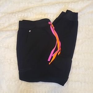 Figs zamora joggers black xl